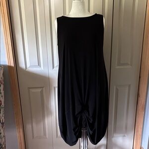IC COLLECTION Black Midi Dress